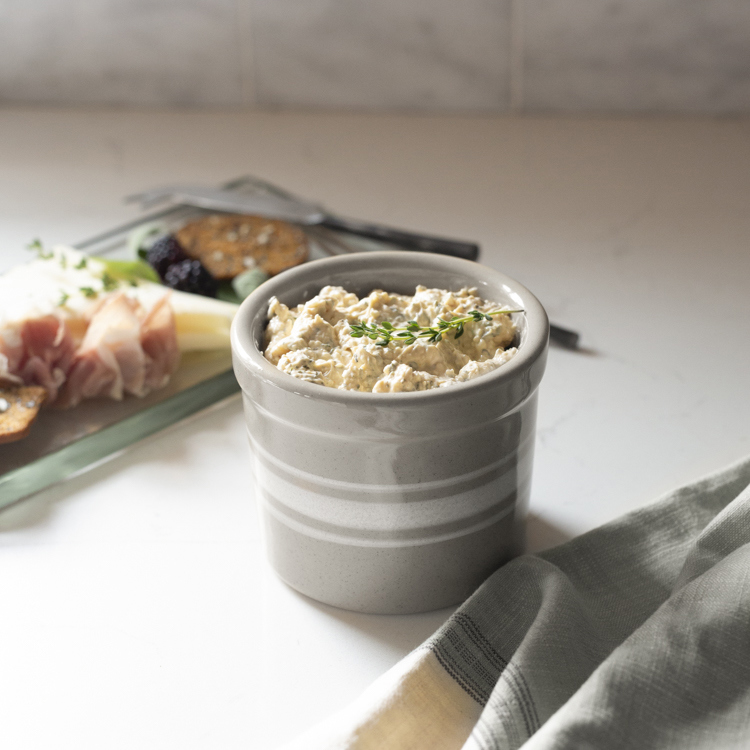 Short Crock Dip Bowl