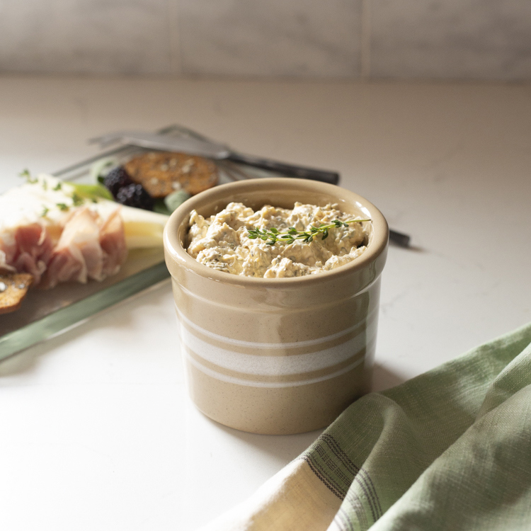 Short Crock Dip Bowl - Sand
