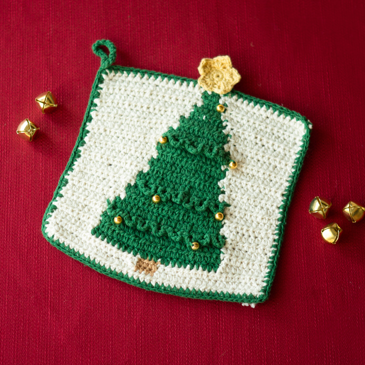 Christmas Tree Pot Holder
