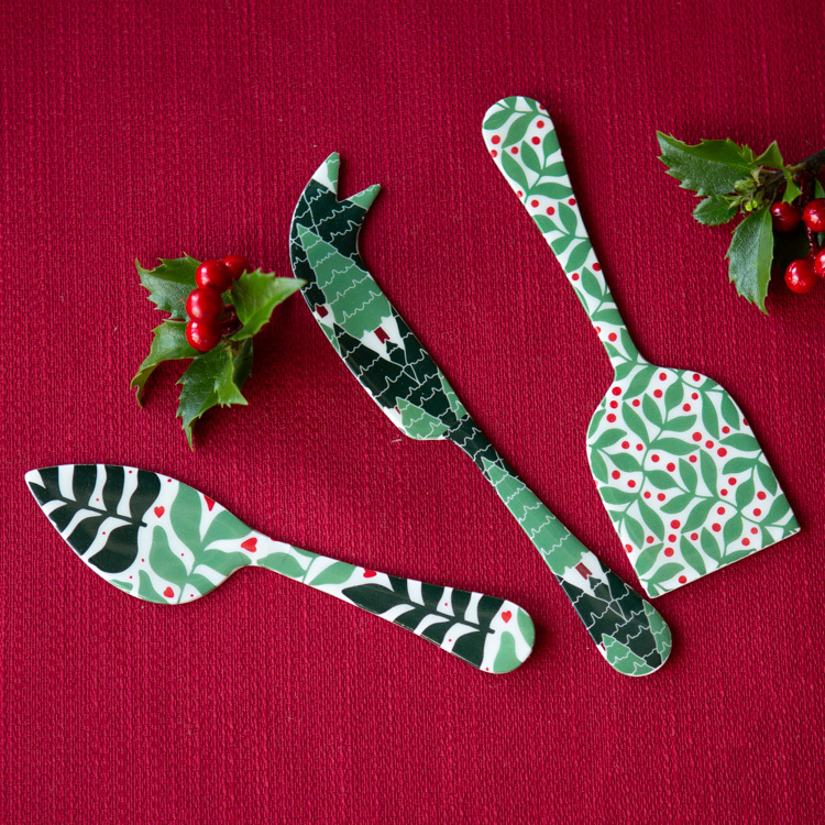 3-Piece Cheese Servers Set