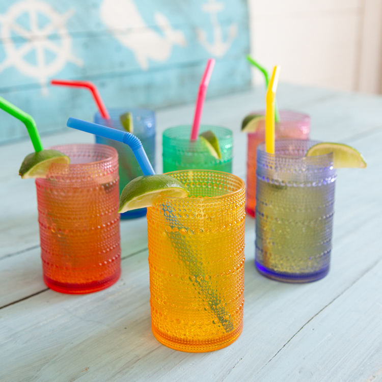 16 oz arc plain can tumblers 16oz Glow Glass Can Tumbler Sublimation Blank for Crafters Blue